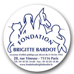 Autocollant Fondation Brigitte Bardot