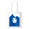 Tote bag blanc "BB"