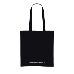 Tote bag noir "Chien"