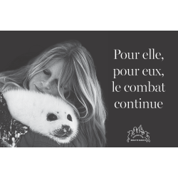 Carte postale "Pour elle, Pour eux"